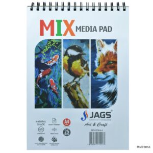 Mix Media Pad Pack Of 25 Sheets 250 Gsm A4