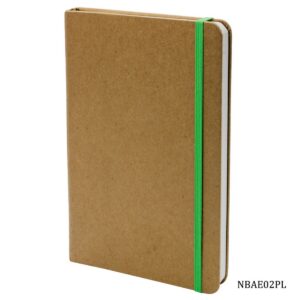 A5 Eco-Frie Nootbook Hard Bound Plain 160pg