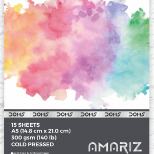 DOMS Amariz Watercolour Book 300 GSM A5 (Spiral) -