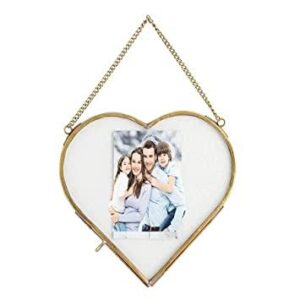Glass Heart Shape Frame ( 6 x 6 )