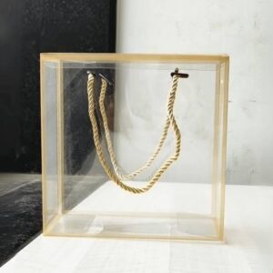 Tranparent Pvc Bag 8 x 8