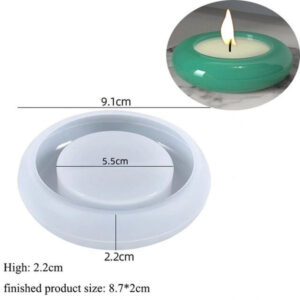 Silicone Mould Round Candle