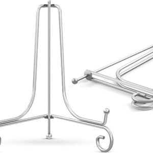 Silver Folding 10 inch Stand