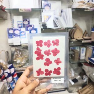 Pressed Flower Red