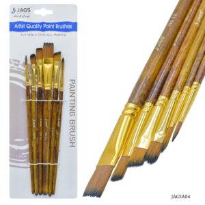 Jags Painting Brush Set Of 6Pcs