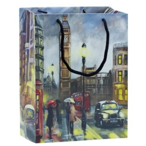 Jags Paper Bag Small A5 Artwork of Street View