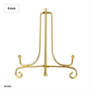 Golden Folding Metal Stand 6 inch