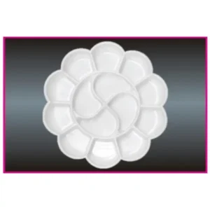 Khyati Colour Mixing Plate / Palette – Flower Big