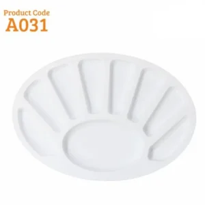 Khyati Colour Mixing Plate / Palette – Oval Small