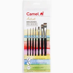 Camlin Kokuyo Artist Paint Brush Mix Series 68 & Series 69