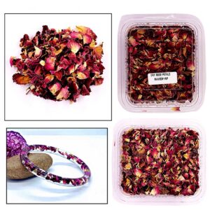 Natural Dried Flowers for Resin Art | Dry Rose Petals