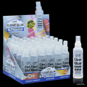 Clear Glue | 25 Grams | Pack of 1 | Use on Fabric, Paper, Wood, and More