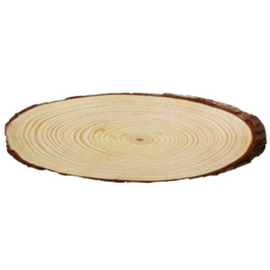 Oval Wood Plate (16x40 cm)