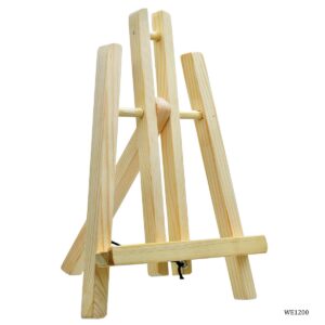 Wooden Easel Stand Natural 12 Inch