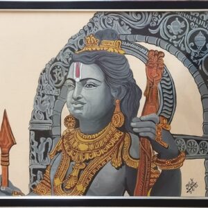 Shree Ram lalla Painting