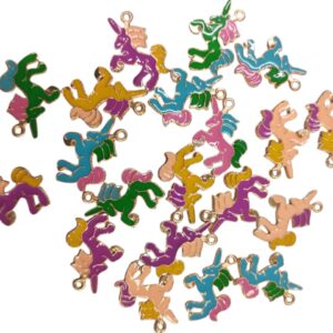 Charms Colourful Unicorn Design ( 1 PCS )