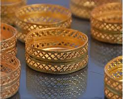 Golden Metal Katori/vatki For T Light