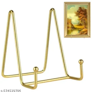 Metal Golden Stand Square 8 Inch