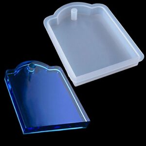 Jags Silicone Mould Desing Rectngale Shape Keychain JSM146