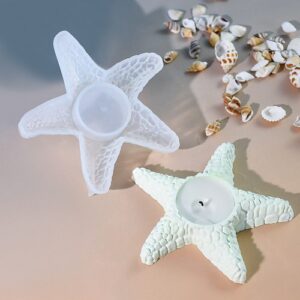 Jags Silicone Mould Star Fish Candle Pot JSM18