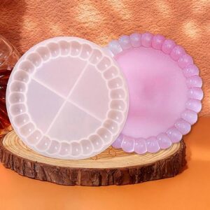 Jags Silicone Mould Bubble Round Tray JSM34