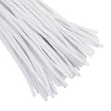 Pipe Cleaner White 10 pcs