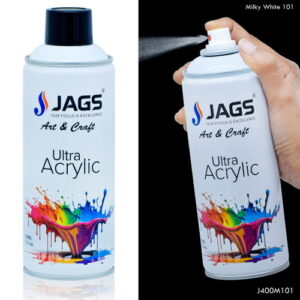 Jags Spray Ultra Acrylic 400ml Milky White 101 J400M101