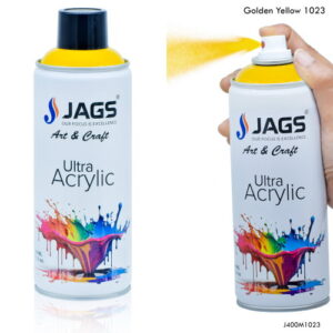Jags Spray Ultra Acrylic 400ml Golden Yellow 1023 J400M1023