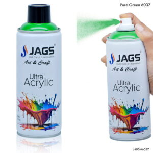 Jags Spray Ultra Acrylic 400ml Pure Green 6037 J400M6037